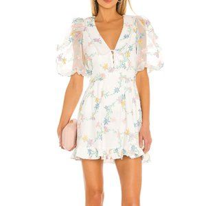 For Love & Lemons Marjorie Mini Dress - Size Small